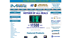 Desktop Screenshot of imarineusa.com